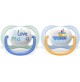 PHILIPS Avent SCF080/01, Confezione da 2 Succhietti Ultra Air, 0-6 Mesi, Capezzolo Morbido